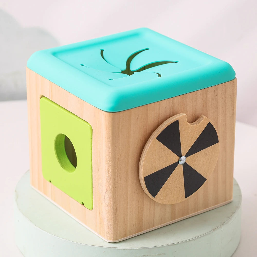 Montessori Wooden Tissue Box