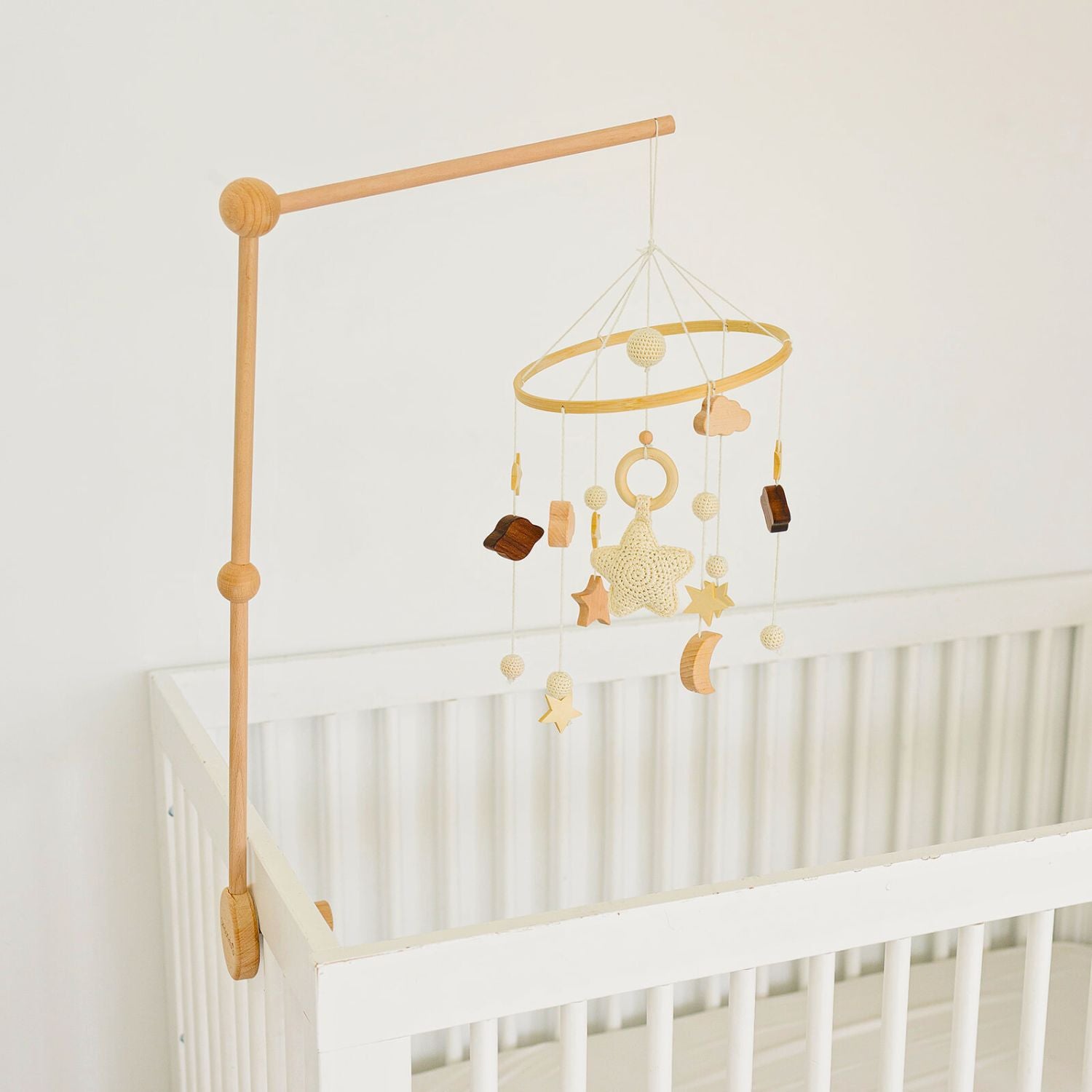Wooden Crib Mobile Hanger