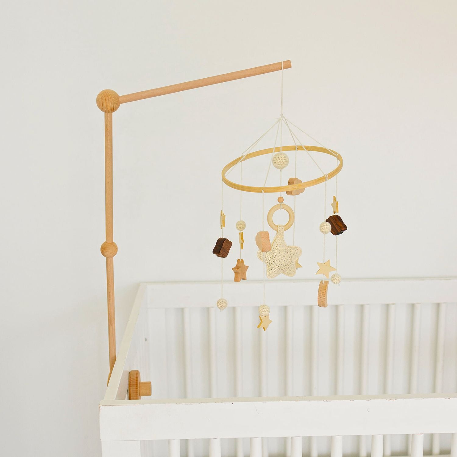 Wooden Crib Mobile Hanger
