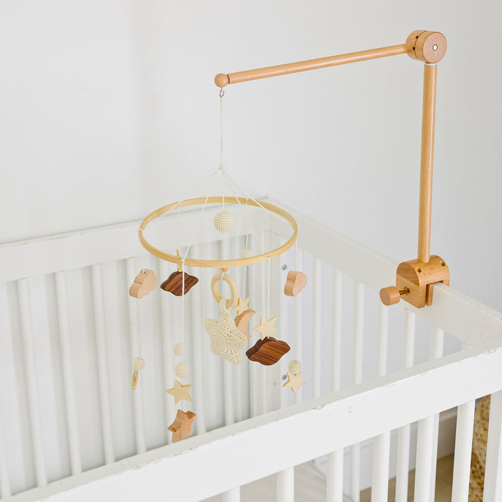 Foldable Wooden Crib Mobile Hanger