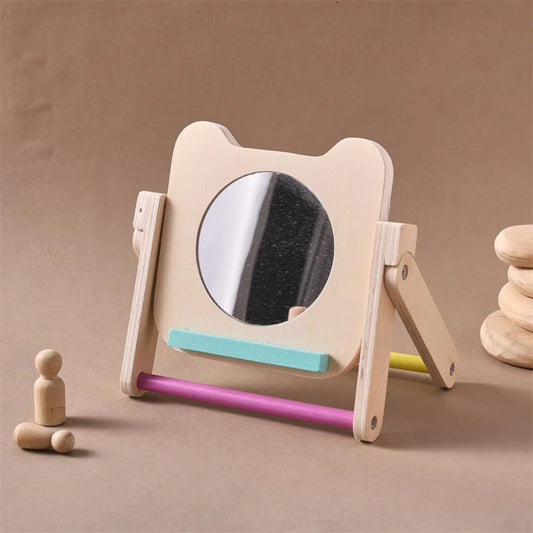 Sensory Mirror with Black & White Stimulation Cards