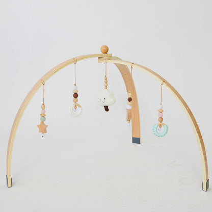 Wooden Baby Play Gym – Sky Adventure