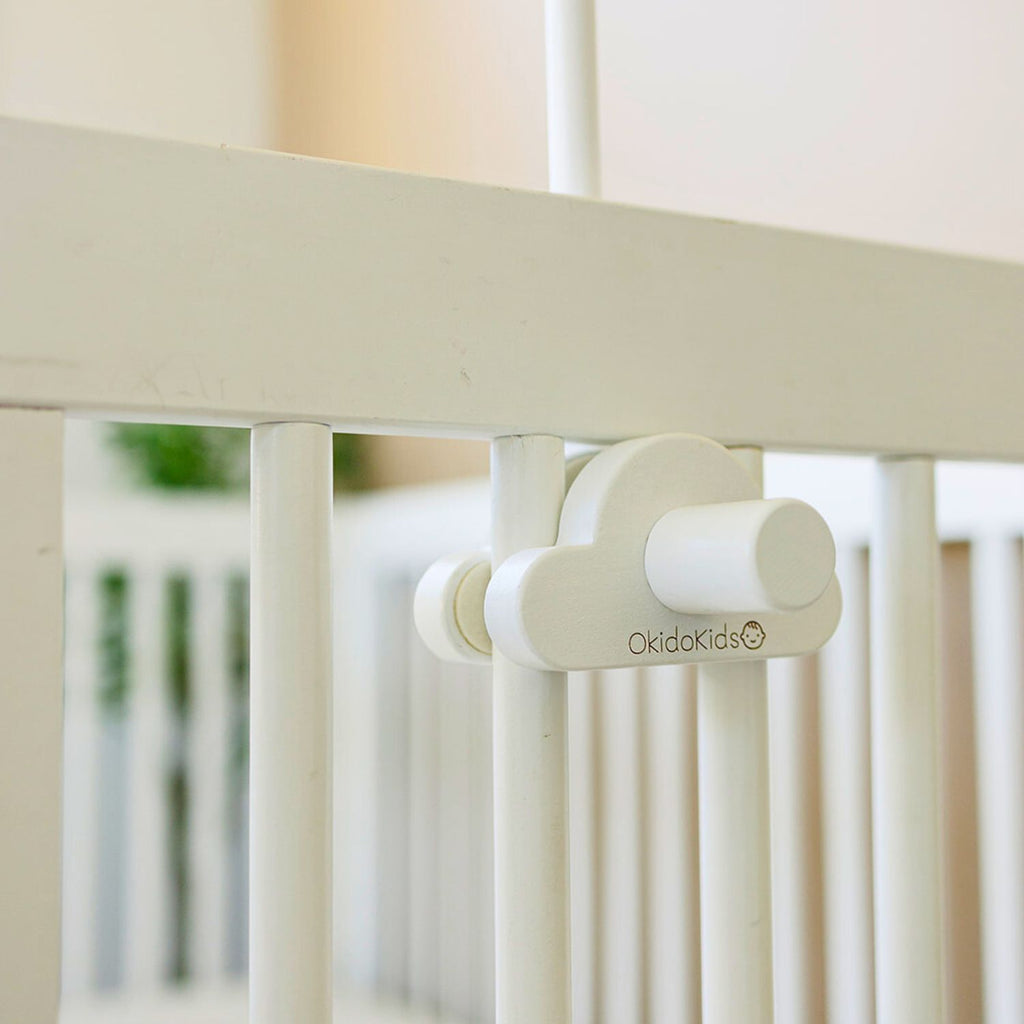 White Crib Mobile Hanger