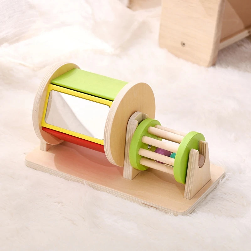 Montessori Wooden Drum Toy