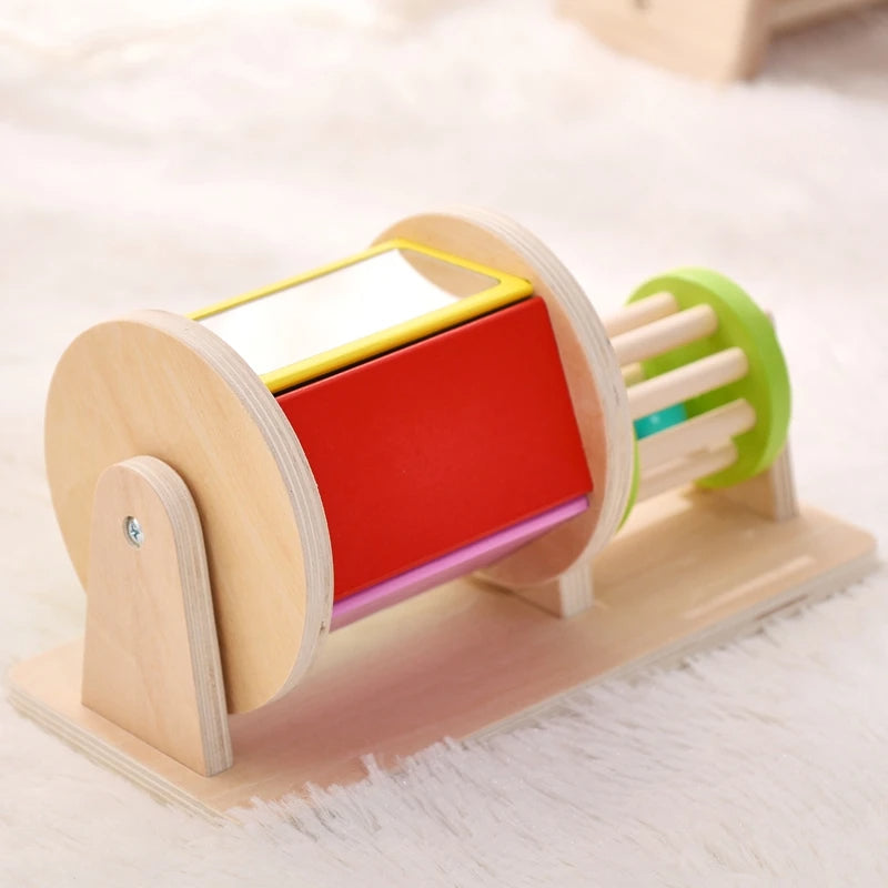 Montessori Wooden Drum Toy