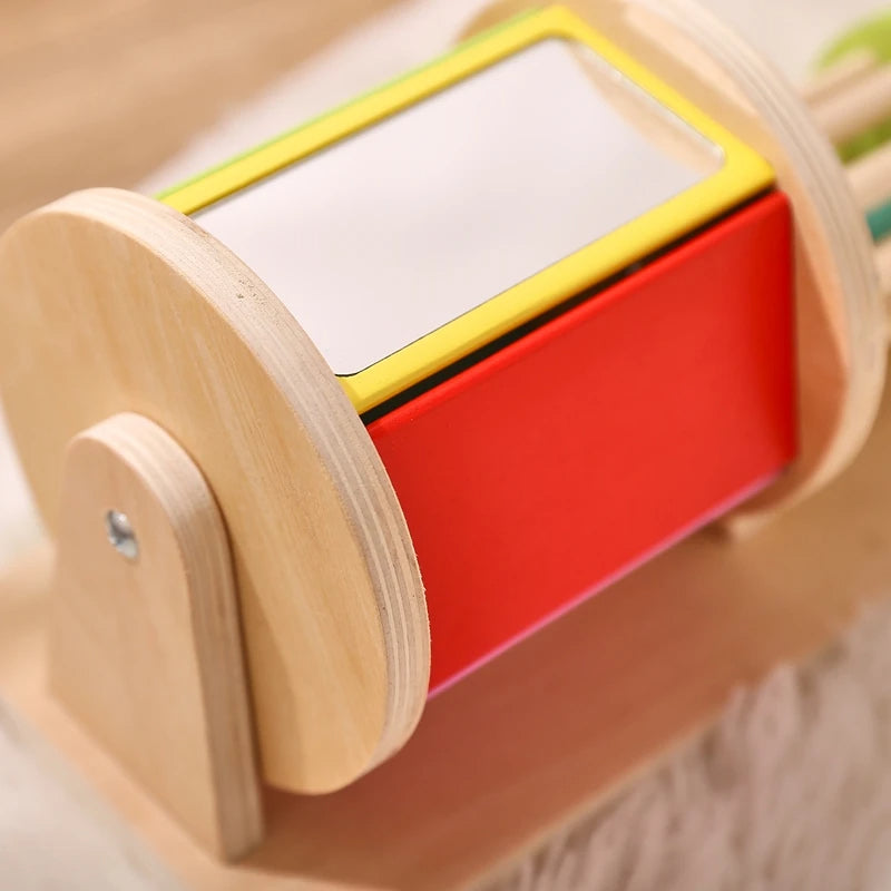 Montessori Wooden Drum Toy