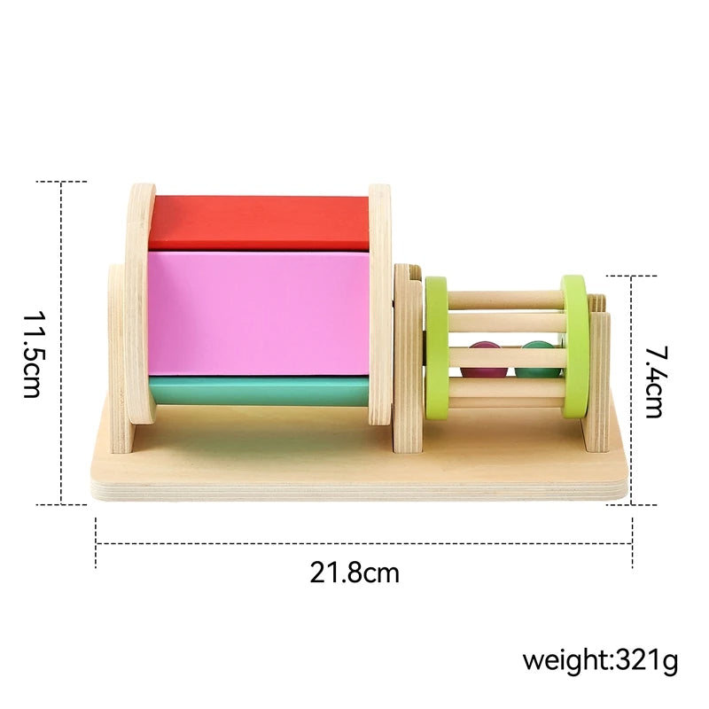 Montessori Wooden Drum Toy