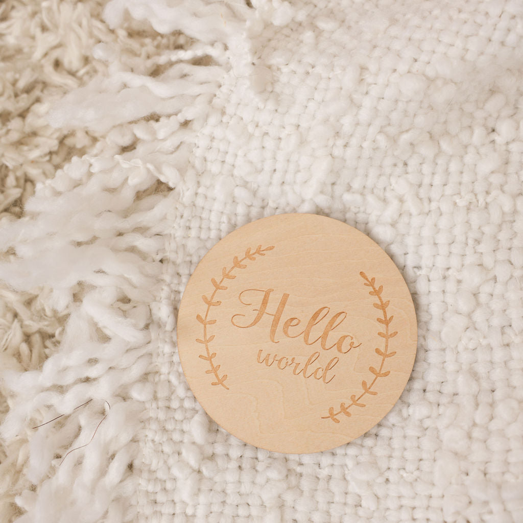 Firsts Forever Milestone Blocks, Blue