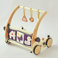 2-in-1 Wooden Baby Walker & Play Gym