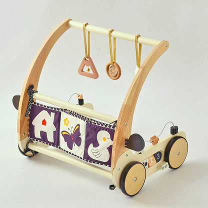 Wooden Baby Walker & Play Gym